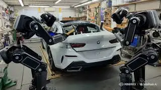 BMW 840 #1, rollover. Body repair after an accident.