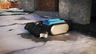 3D Photorealistic Render Animation | Robot snow blower for home use | maxwellminakov