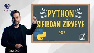 Python Öğrenmek İsteyenler Toplansın! | Sıfırdan Zirveye Python 2025 Kursu (Özel İndirim)