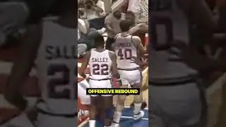 "Hard-Hitting Rivalry: The Physical Battles of the '80s Bulls vs. Pistons" #shorts