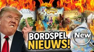 Nieuwe spellen & kickstarter problemen | Bordspel nieuws April 2025