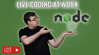 Live Code Hangout: NodeJS at Work #66: Coders Block Streaming to force myself forward... !node !vim