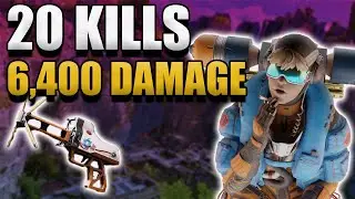 First 20 Kill 6,400 Damage With Wattson Heirloom | Apex Legends Season 11