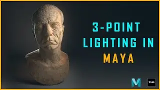 HOW TO DO THREE POINT LIGHTING IN MAYA | VFX VIBE