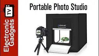 Portable Photo Studio with Foldable Design