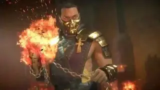 Mortal Kombat 11 Beta: Scorpion vs Skarlet 3 (Xbox One X)
