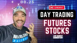 Day Trading Live Stream Show Futures & Stocks #livedaytrading  #daytradinglive #futurestrading