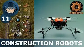PERSONAL CONSTRUCTION ROBOTS - Step 11: Factorio Megabase (Step-By-Step)