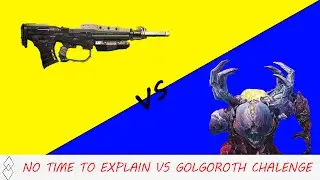 Destiny: No Time To Explain vs Golgoroth challenge! (hard mode)