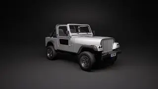 Drivable Off-road Car 02 - Replicated Showcase