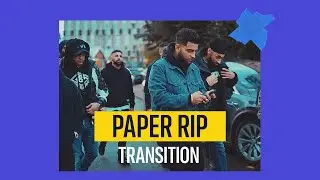 PICTURE COLLAGE PAPER RIP TRANSITION