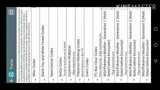 Pokemon Black and White cheats for drastic