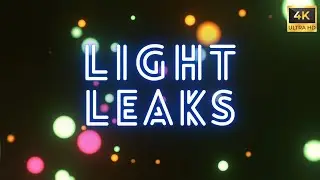 LIGHT LEAK  | Overlay 9 | FREE TO USE | COPYRIGHT FREE