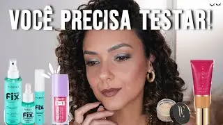 Maquiagens que VOCÊ PRECISA USAR.  Produtos que VALEM A FAMA