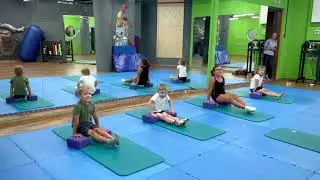 Изучаем уголок на кубиках. Гимнастика Акробатика дети 5-8 лет