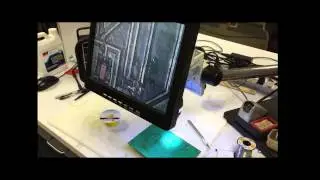 SMD White Wiring a Trace