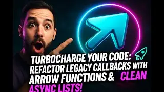 Turbocharge Your Code: Refactor Legacy Callbacks with Arrow Functions & Clean Async Lists! 🚀