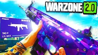 the TAQ-V is the BEST Weapon in WARZONE 2! How to build the BEST TAQ V in WARZONE 2!