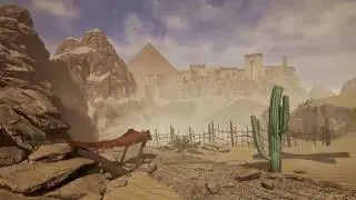 Environment Design: Desert Pathway - Unreal Engine 4