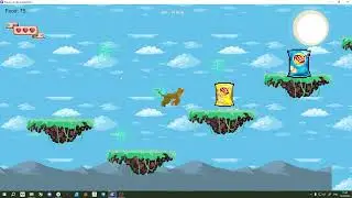 Лагерь дети - 2 поток.Игра платформер за пять дней