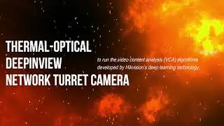 Hikvision Thermal Imaging IP Camera DS-2TD1217-6 V1 Thermal Bi-Spectrum Deep Learning Turret Camera
