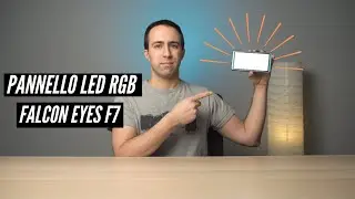 Un piccolo PANNELLO LED può SOSTITUIRE un FLASH in FOTOGRAFIA? Recensione Falcon Eyes PocketLite F7!