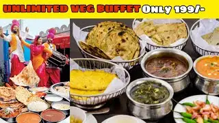 Unlimited Food In Haryana 😨😨🥵 12 + Items Buffet @punjabiaddaofficial7