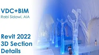 Revit 2022 3D Section Details 4K