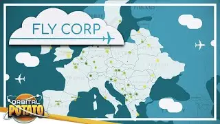 Building A TRANSPORT NETWORK! - Fly Corp - Strategy Transportation Management Game