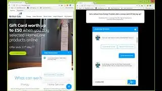 British Gas Automated Assistant VS Axure RP Automated Assistnat  Get a refund from Energy Provider a