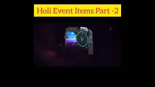Holi Event Items Part - 2 #freefire #shorts #viral