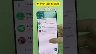 3 Ways to Lock & Hide WhatsApp Chats🌟