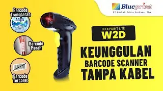 Scanner Barcode Sebagus Ini Harganya Murah?? Unboxing & Tutorial Blueprint Lite W2D | BPVID#252