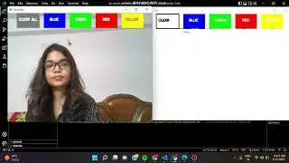 Air-canvas by Python OpenCV by Falguni, Ishika, Aparajita, Ankita