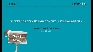 Matrix42 Anwendertreffen 2021: Modernes Gerätemanagement - UEM mal anders