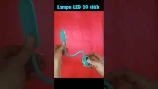 Lampu LED serbaguna / lampu mesin jahit 20 titik #shorts #videoshorts