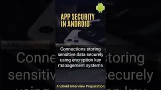 App Security In Android #android #shorts #security