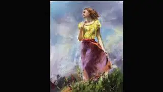 Aesthetic Procreate Painting Timelapse: Traditional Beauty Unveiled