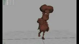 3D double bounce walkcycle