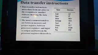 Data Transfer and Manipulation
