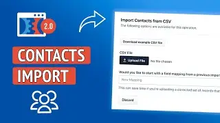 How to Bulk Import Contacts to Clickfunnels 2.0 - Clickfunnels 2.0 Tutorial