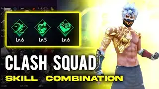 Best character skill combintion in free fire 2022 | Best cs ranked skill combination 2022