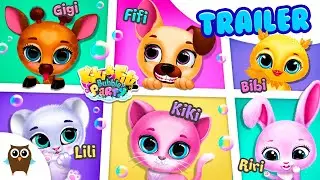 Kiki & Fifi Bubble Party 🎁 Get Ready with Your Fave Virtual Pets | TutoTOONS