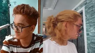 One year of Hair growth. 2020-2021