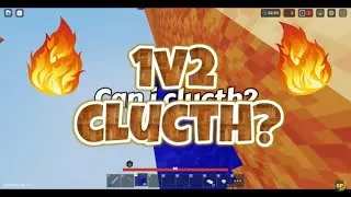 Roblox Bedwars 🔥1v2 CLUCTH🔥
