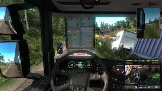 Euro Truck Simulator 2 ProMods Kirkenes (Multiplayer) | Logitech G29 + Shifter (Steering Cam)