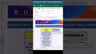 Excel Tutorial Part-12 #busy #explorepage #excel