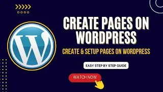 How to Create and Setup New Page on WordPress Blog | WordPress Blog Design tutorial for beginners