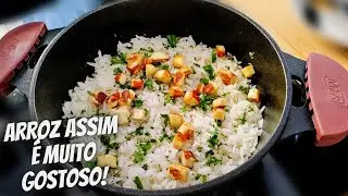 Receita de Arroz de Coco com Queijo Coalho: simples, fácil e DELICIOSA | Minha Cozinha de Amor❤️