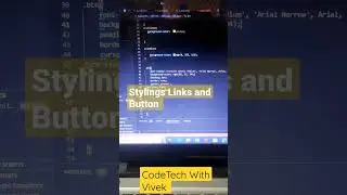 Stylings and Btn@codetech123 #codetechwithvivek #cdac #cdac
